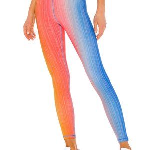 SPLITS59 Kinney High Waist 7/8 Legging Ombre Print NWT Size Small